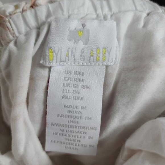 Dylan & Abby Striped Ruffle Bodysuit 18M - Picture 4 of 4